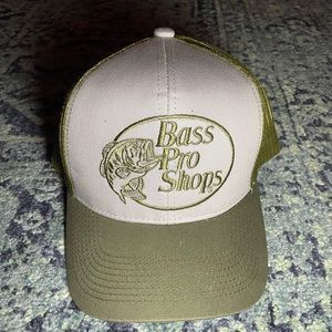 Olive green Basspro hat